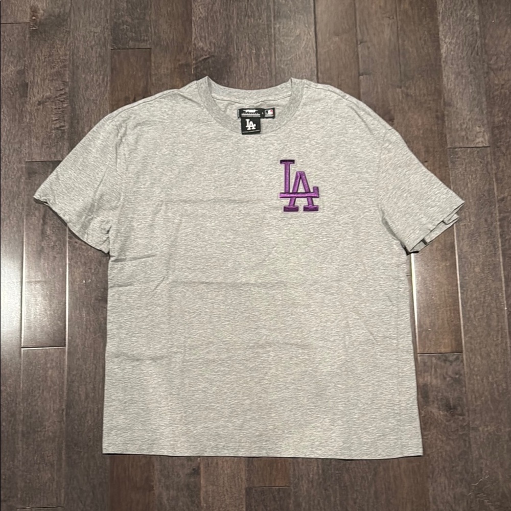 Gray LA Logo Men's Shirt